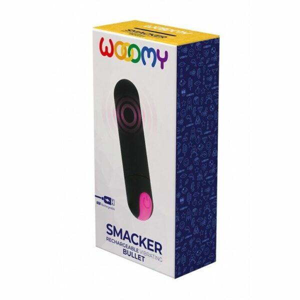 Віброкуля Wooomy Smacker, перезаряджувана, 10 швидкостей вібрації - Зображення 2