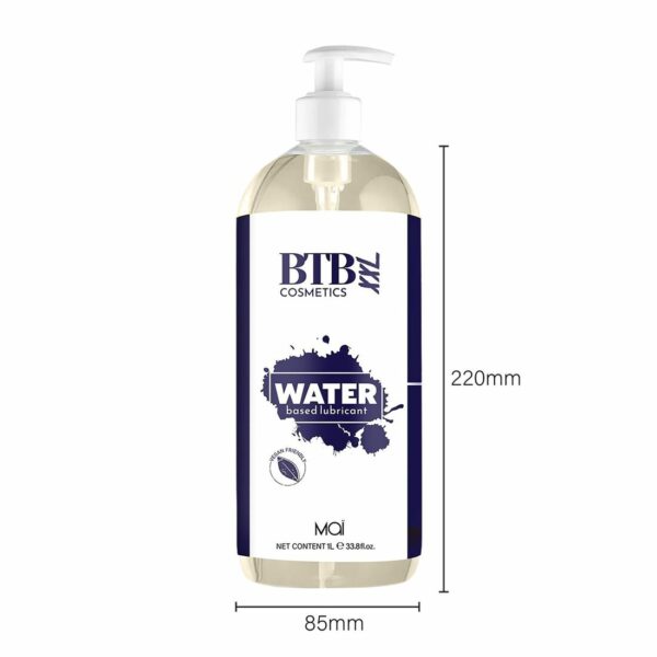 Змазка на водній основі BTB WATER (1000 мл) - Зображення 2