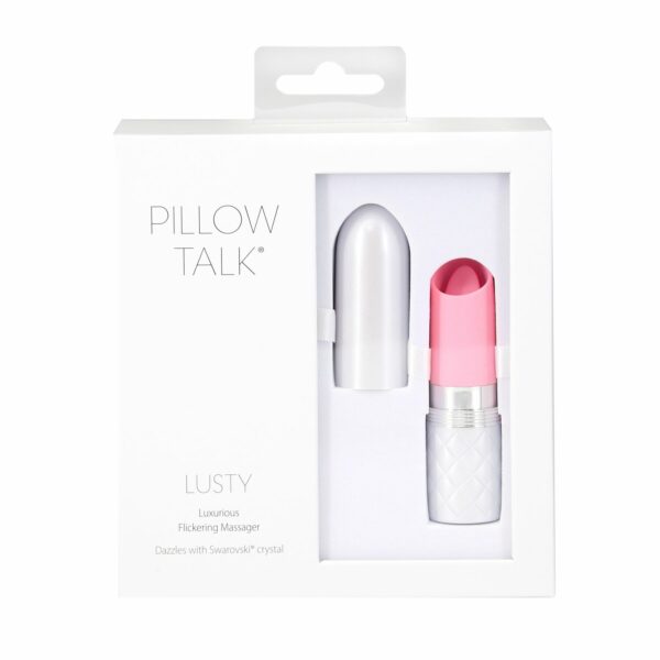 Вібратор Pillow Talk Lusty Luxurious Flickering Massager - Pink - Зображення 7