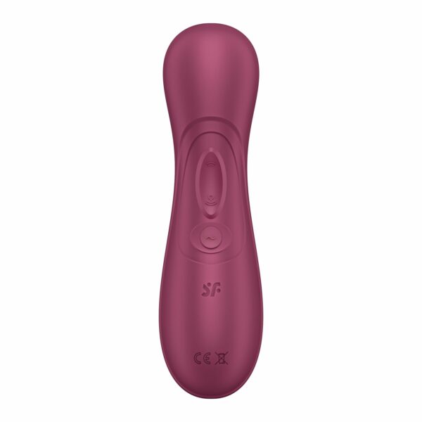 Вакуумний кліторальний стимулятор Satisfyer Pro 2 Generation 3 with Liquid Air Wine Red - Зображення 5