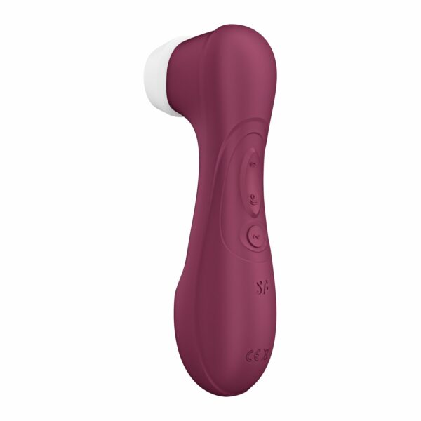 Вакуумний кліторальний стимулятор Satisfyer Pro 2 Generation 3 with Liquid Air Wine Red - Зображення 4