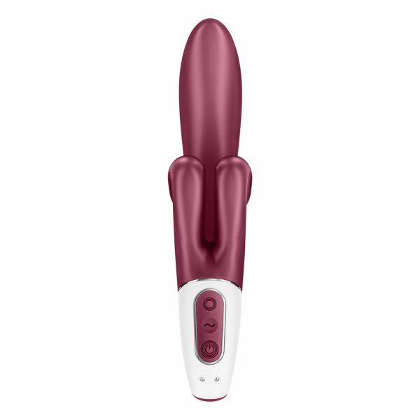Вібратор-кролик Satisfyer Touch Me Red, подвійний відросток, 3 потужні мотори - Зображення 6