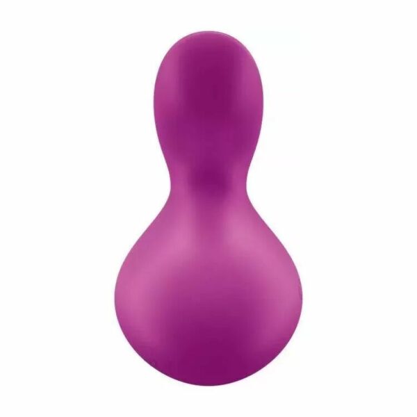 Мінівібромасажер Satisfyer Viva la Vulva 3 Violet - Зображення 6