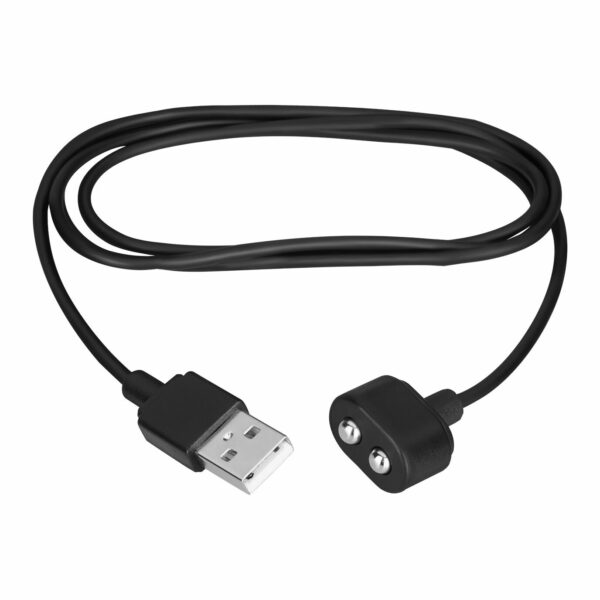 Зарядка (запасний кабель) для іграшок Satisfyer USB charging cable Black - Зображення 2