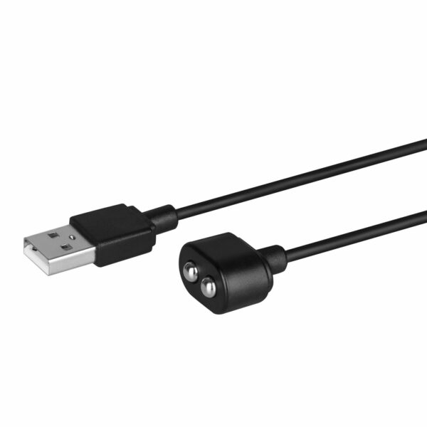 Зарядка (запасний кабель) для іграшок Satisfyer USB charging cable Black - Зображення 4