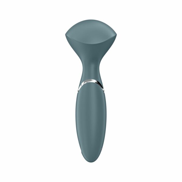 Вібромасажер Satisfyer Mini Wand-er Grey - Зображення 3