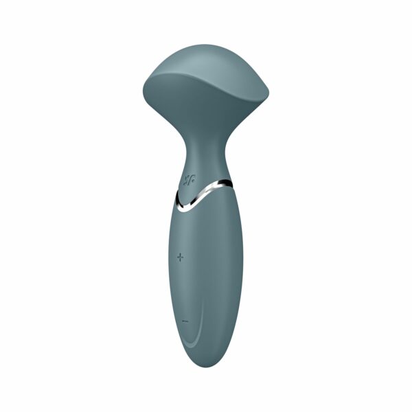 Вібромасажер Satisfyer Mini Wand-er Grey - Зображення 2