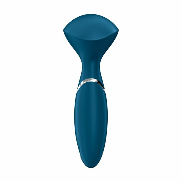 Вібромасажер Satisfyer Mini Wand-er Blue - Зображення 3