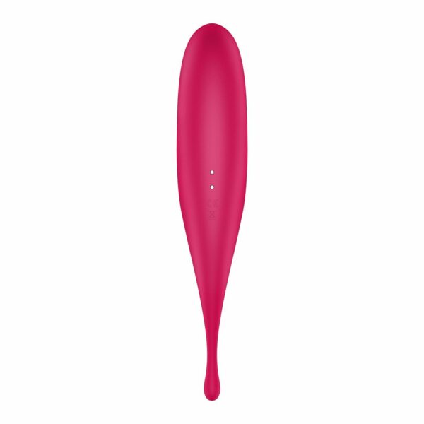 Вібратор для клітора з вакуумною стимуляцією Satisfyer Twirling Pro Red - Зображення 4