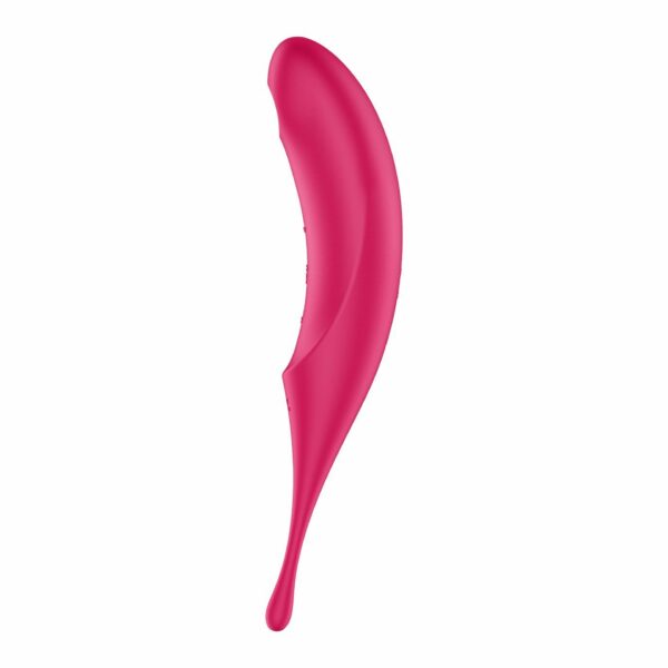 Вібратор для клітора з вакуумною стимуляцією Satisfyer Twirling Pro Red - Зображення 2