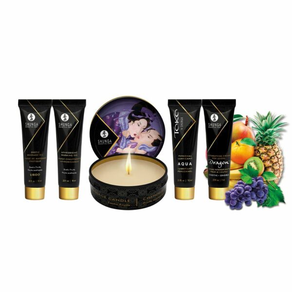 Подарунковий набір Shunga Geishas Secrets – Exotic Fruits для розкішної ночі вдвох - Зображення 2