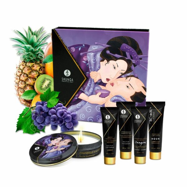 Подарунковий набір Shunga Geishas Secrets – Exotic Fruits для розкішної ночі вдвох - Зображення 11