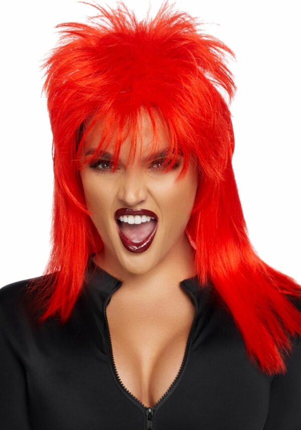 Перука рок-зірки Leg Avenue Unisex rockstar wig Red, унісекс, 53 см