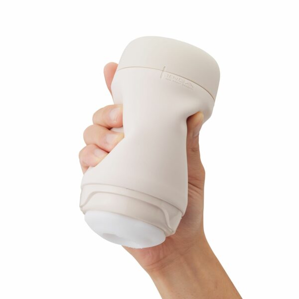 Мастурбатор TENGA PUFFY LATTE BROWN, ультрам’який матеріал, багаторазовий, наскрізний - Зображення 6