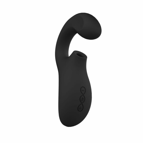 Кліторально-вагінальний звуковий стимулятор LELO Enigma Black - Зображення 4