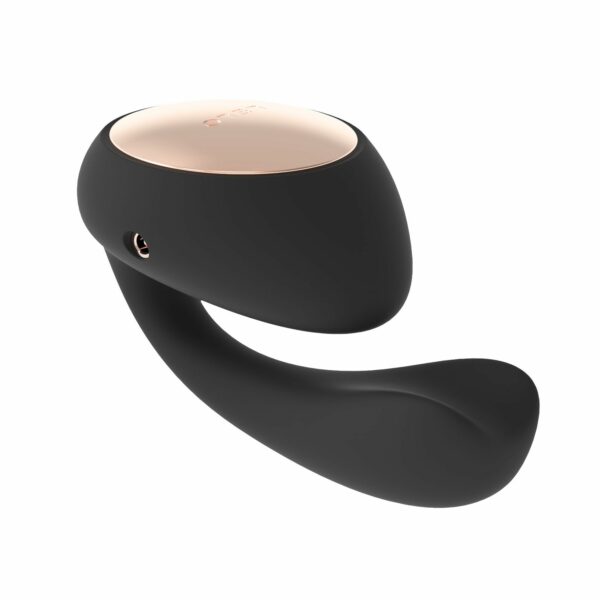 Смарт-вібратор LELO Ida Wave Black, вагінально-кліторальний, технологія WaveMotion, 2 мотори - Зображення 4