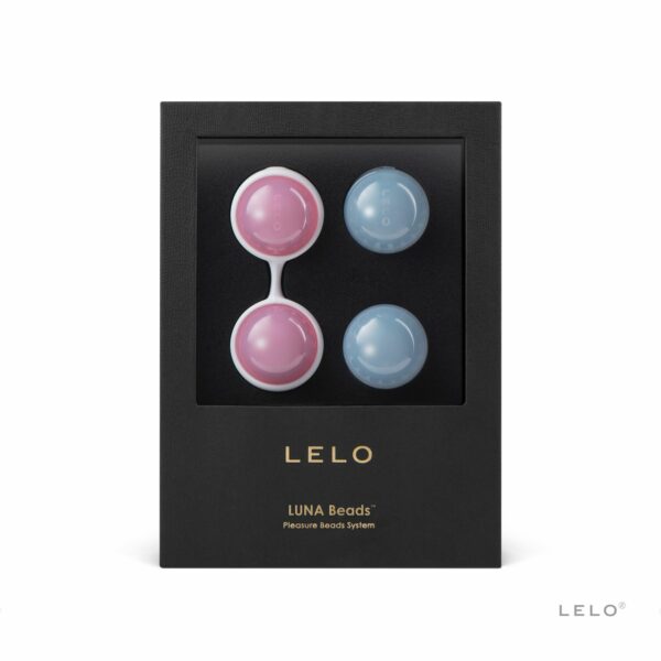 Набір вагінальних кульок LELO Beads Mini, діаметр 2,9 см, змінне навантаження, 2х28 та 2х37 г - Зображення 4