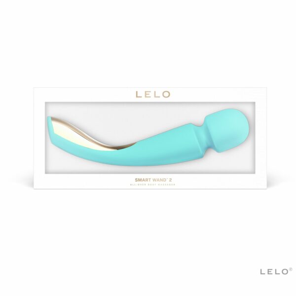 Вібромасажер LELO Smart Wand 2 Large Aqua - Зображення 2
