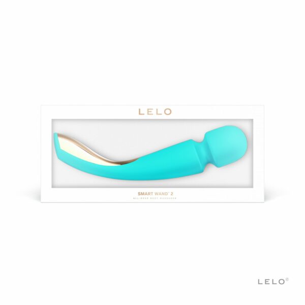 Вібромасажер LELO Smart Wand 2 Medium Ocean Blue - Зображення 3