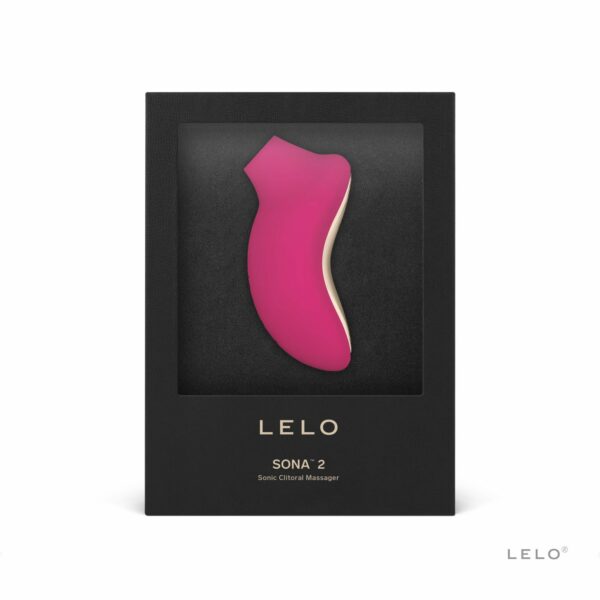 Звуковий стимулятор клітора LELO SONA 2 Cerise, 12 режимів - Зображення 4