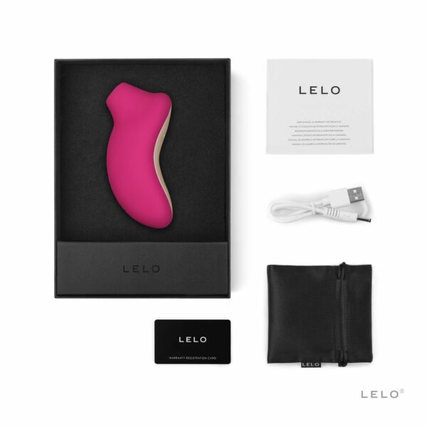 Звуковий стимулятор LELO SONA Cruise Cerise - Зображення 3