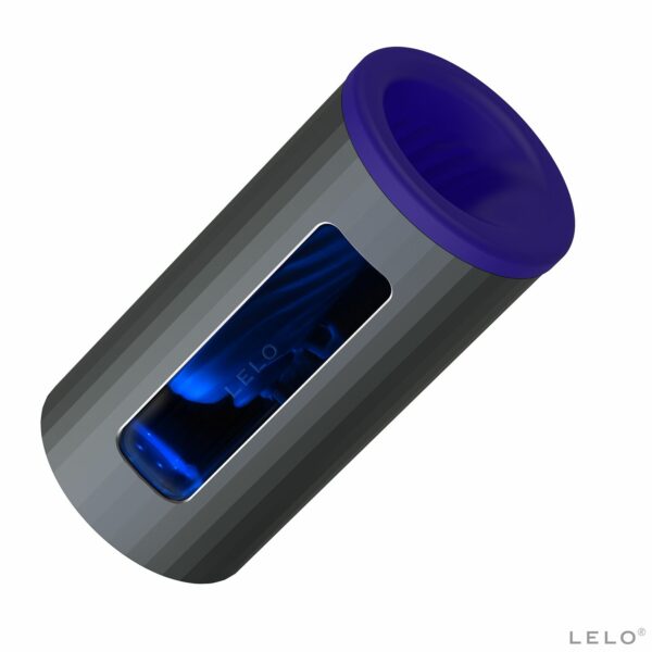 Смарт мастурбатор LELO F1S V2 Blue, вібрації, технологія SENSONIC, гра в застосунку - Зображення 2