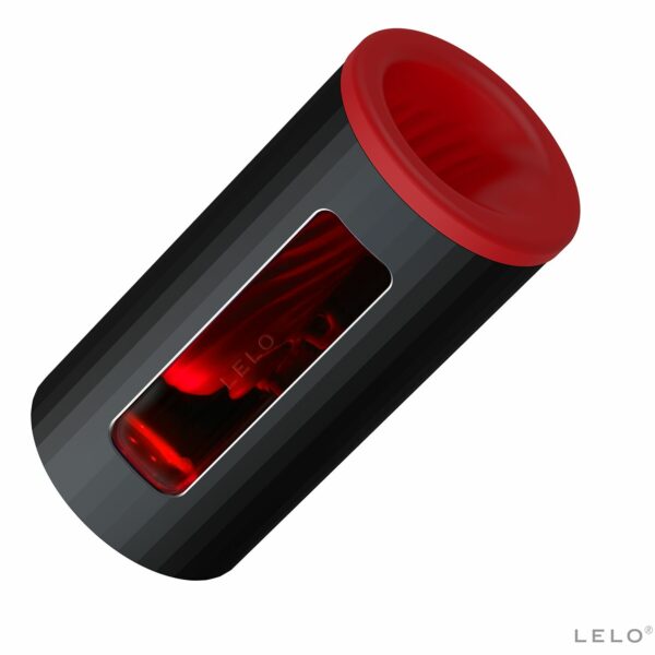 Смарт мастурбатор LELO F1S V2 Red, вібрації, технологія SENSONIC, гра в застосунку - Зображення 2