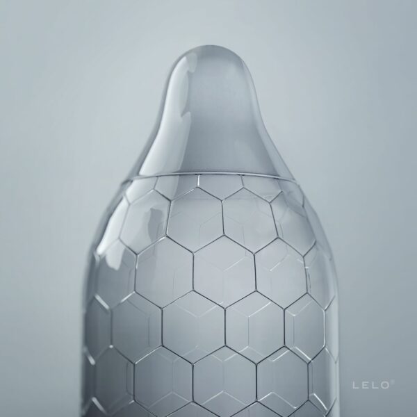 Презервативи LELO HEX Condoms Original 3 Pack, тонкі та суперміцні - Зображення 2