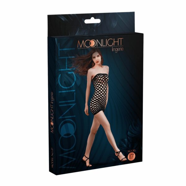 Сітчаста сукня Moonlight Model 17 XS-L  Black - Зображення 3