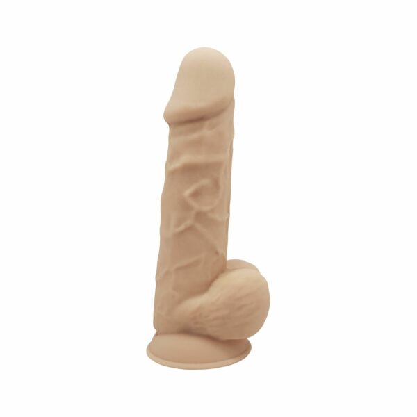 Фалоімітатор з вібрацією SilexD Norman Vibro Flesh (Model 1 size 8,5") + LRS, діаметр 5 см - Зображення 2