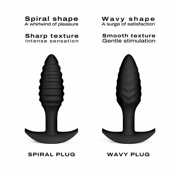 Анальна пробка Dorcel SPIRAL PLUG, діаметр 3 см, силікон - Зображення 4