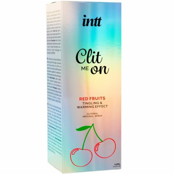 Збуджувальний спрей для клітора Intt Clit Me On Red Fruits Warming Effect 12 мл, зігріваючий ефект - Зображення 3