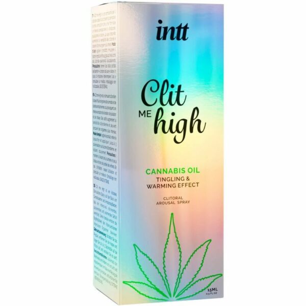 Збуджувальний гель для клітора Intt Clit Me On High Cannabis Oil 15 мл, сильна стимуляція - Зображення 3