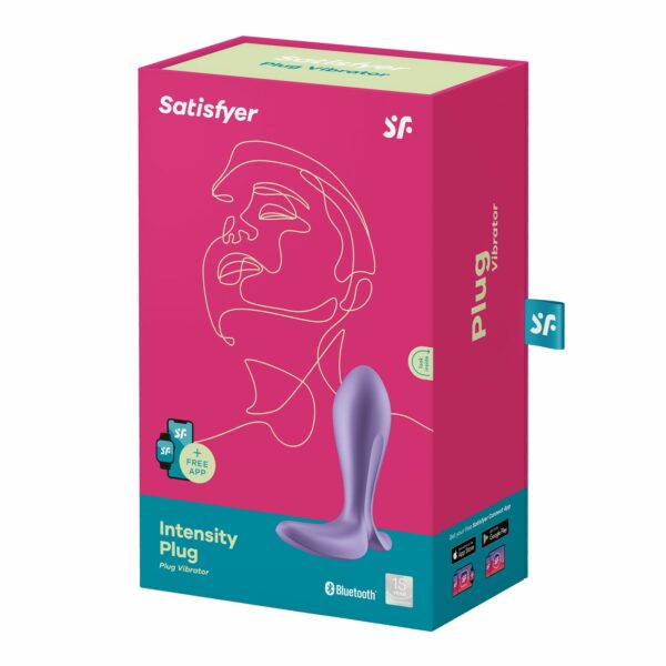 Анальна смарт-пробка з вібрацією Satisfyer Intensity Plug Purple - Зображення 7