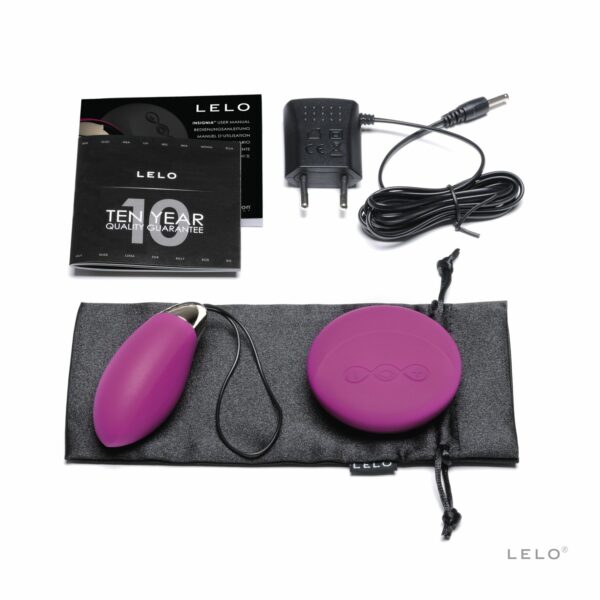 Віброяйце LELO Lyla 2 Deep Rose, водонепроникне, пульт ДК з вібрацією, технологія SenseMotion - Зображення 4