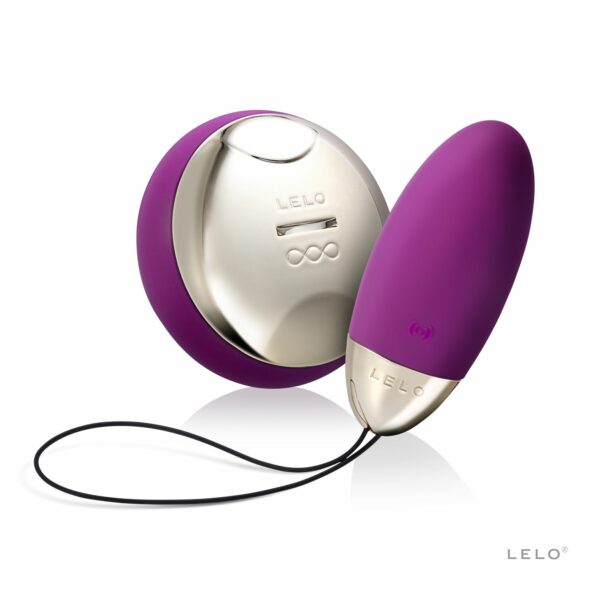 Віброяйце LELO Lyla 2 Deep Rose, водонепроникне, пульт ДК з вібрацією, технологія SenseMotion