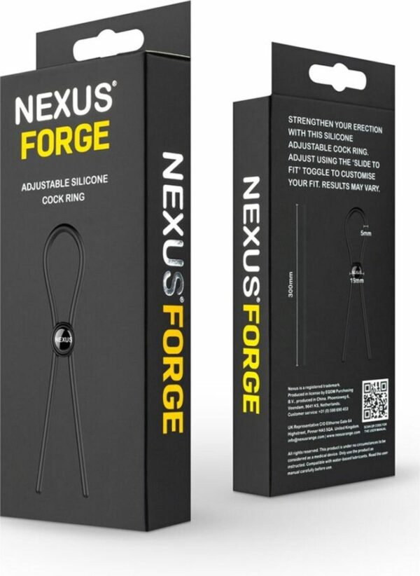 Ерекційне кільце-ласо Nexus FORGE, діаметр регулюється - Зображення 7