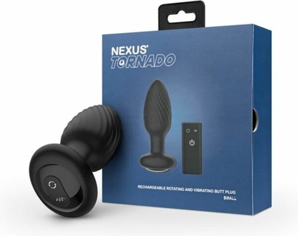Анальна пробка Nexus TORNADO Small, ротація+вібрація, пульт ДК - Зображення 6