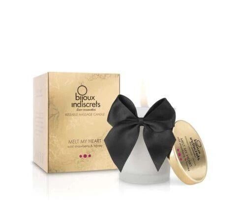 Масажна свічка Bijoux Indiscrets MELT MY HEART Caramel - Зображення 3