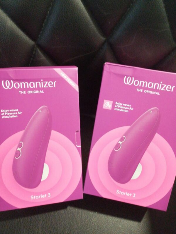 Вакуумний кліторальний стимулятор Womanizer Starlet 3 VIOLET (м'ята упаковка!!!) - Зображення 2