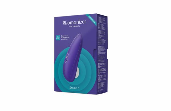 Вакуумний кліторальний стимулятор Womanizer Starlet 3 INDIGO - Зображення 2