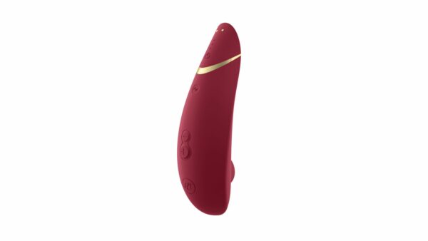 Вакуумний кліторальний стимулятор Womanizer Premium 2 - Bordeaux, функції Autopilot та Smart Silence - Зображення 3