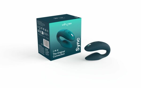 Смарт-вібратор для пар We-Vibe Sync 2 Green Velvet, 10 віброрежимів, пульт ДК - Зображення 8