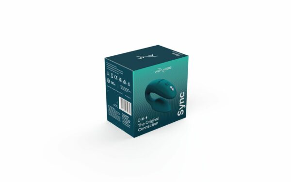 Смарт-вібратор для пар We-Vibe Sync 2 Green Velvet, 10 віброрежимів, пульт ДК - Зображення 9