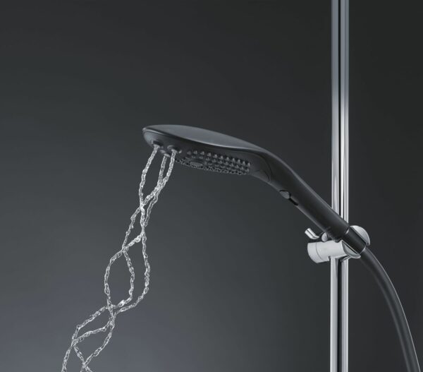 Насадка-стимулятор для душу 2в1 Womanizer Wave Black, масажер для інтимних зон - Зображення 12