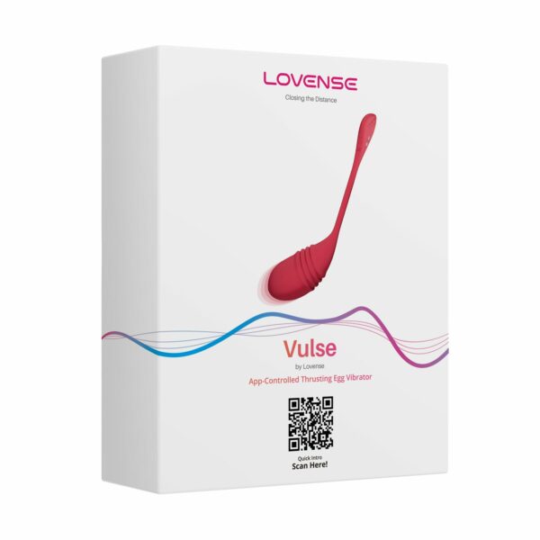 Смарт-віброяйце з пульсацією Lovense Vulse (Thrusting Egg Vibrator), імітація фрикцій - Зображення 8