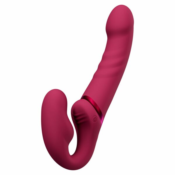 Безремінний смарт-страпон Lovense Lapis vibrating strapless strap-on, 3 мотори - Зображення 5