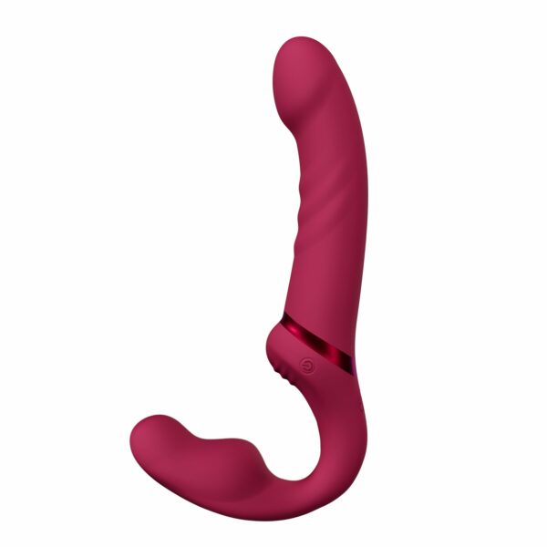 Безремінний смарт-страпон Lovense Lapis vibrating strapless strap-on, 3 мотори - Зображення 2