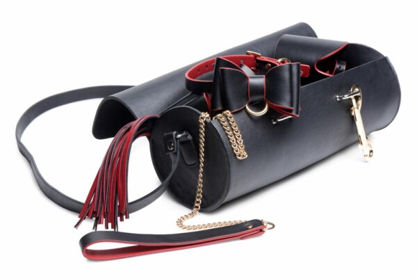 Набір БДСМ з дорожньою сумкою Master Series: Bow — Luxury BDSM Set With Travel Bag, 11 предметів - Зображення 2