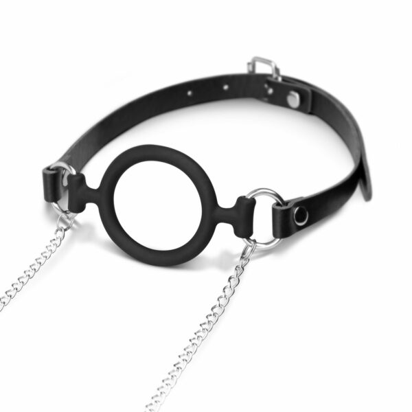 Затискачі з кляпом для сосків  Bedroom Fantasies: Nipple Clamps & Silicone Gag Ring - Зображення 3